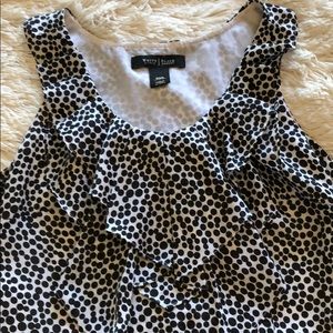 White House Black Market sleeveless top